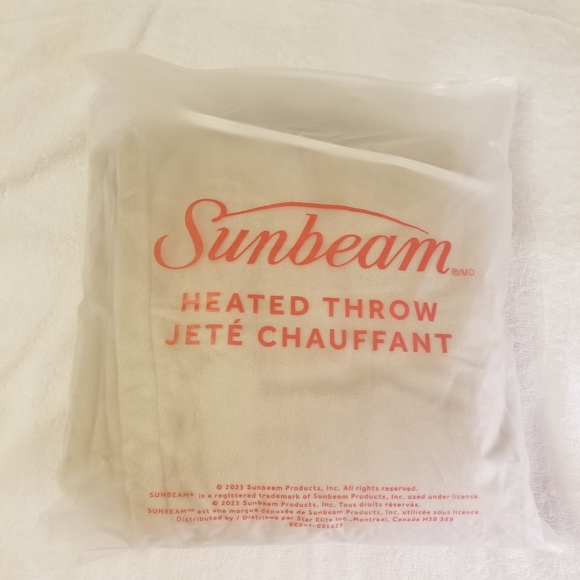 Royal Luxe Microplush Heated Throw - Picture 2 of 3